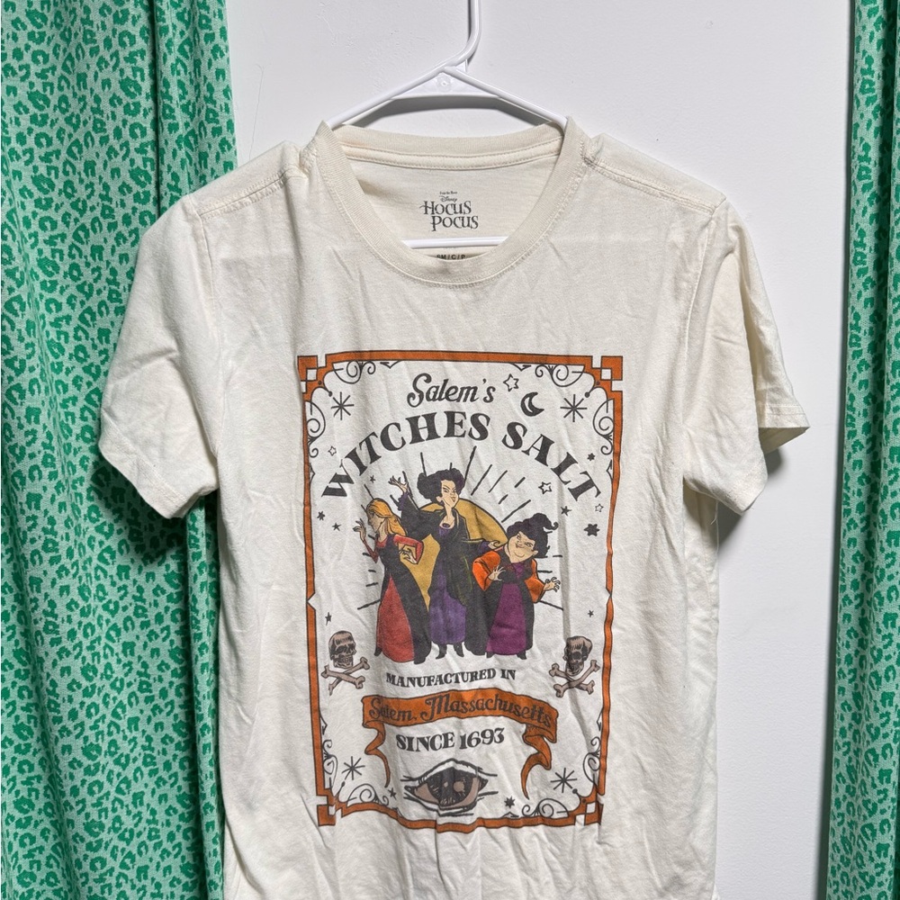 Disney Hocus Pocus Cream and Orange Tee